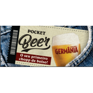 POCKET BEER * Primeiro Chopp de Bolso   * 6 Chopp Pilsen   