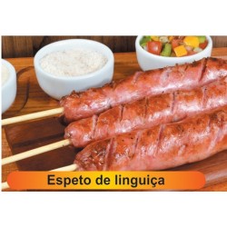 ESPETINHO LINGUIÇA TOSCANA Contém 6 unidades em embalagem de 600g