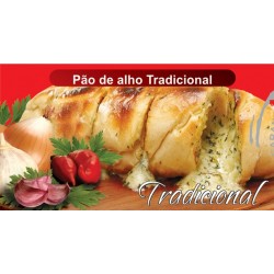 ESPETINHO PÃO DE ALHO TRADICIONAL PCT 330g